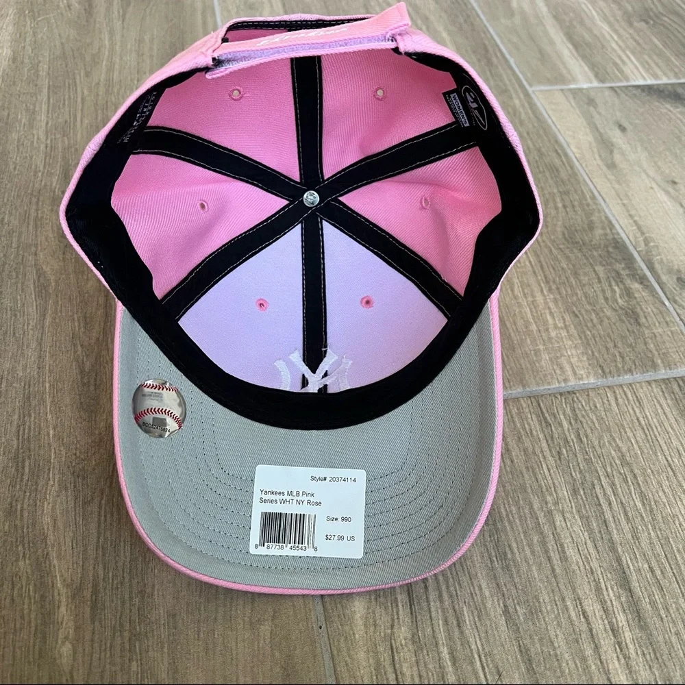 brand new Yankee  MLB pink series MVP White NY Rose - Picture 6 of 8